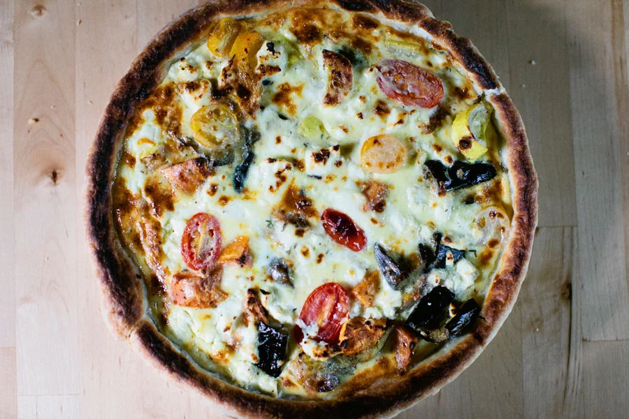 Ratatouille and the Very Full Tart | Austin Food Photographer