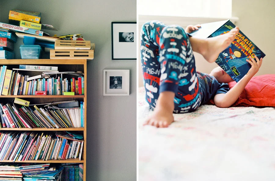 Books, Legos and Home | Austin Film Photographer