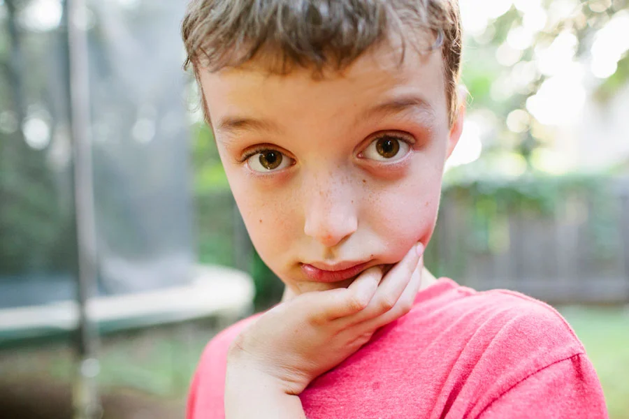 Two Boys, Two Dogs, a Trampoline and New Teeth