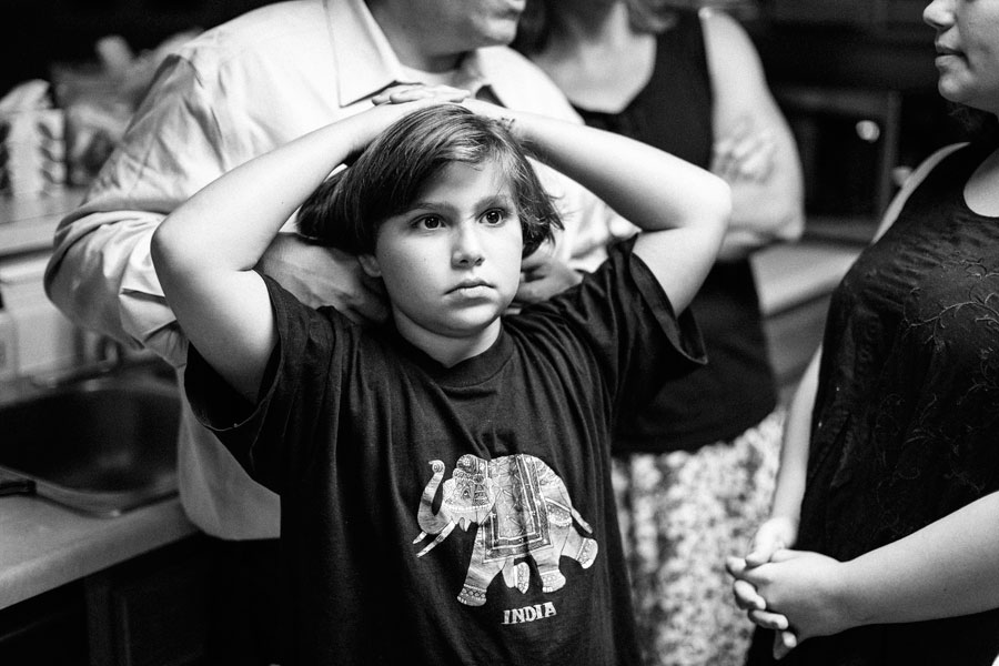 For Once the Simon and Harte Families Came to Us