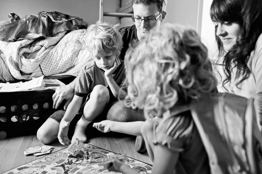 The Wargny Family at Home | Austin Family Photographer