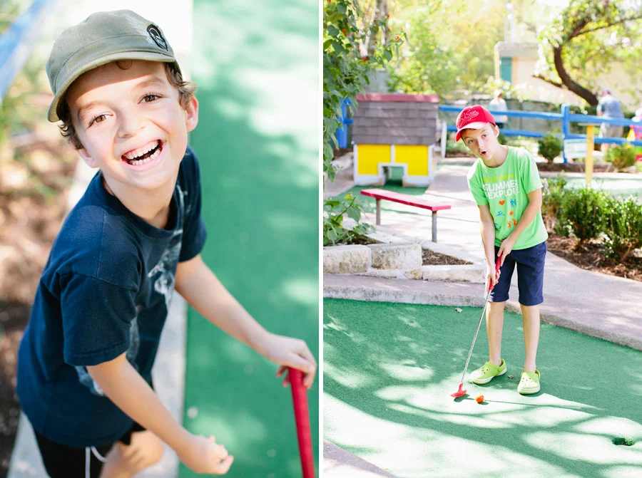 My Kids are Mad for Mini Golf