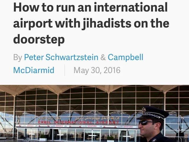 How to run an international airport with jihadists on the doorstep