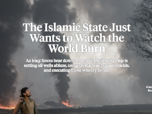 The Islamic State Just Wants to Watch the World Burn