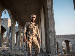iRAQI ARMY ANNOUNCE RECAPTURE OF EAST MOSUL The Iraqi army has announced the "liberation" of east Mosul, following the collapse of Islamic State defences on the left bank of the Tigris River - Daily Telegraph