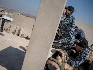 IRAQI POLICE SNIPERS TAKE AIM AT ISIL AHEAD OF KEY AIRPORT OFFENSIVE Before they can take west Mosul, Iraqi forces must capture the airport - Daily Telegraph