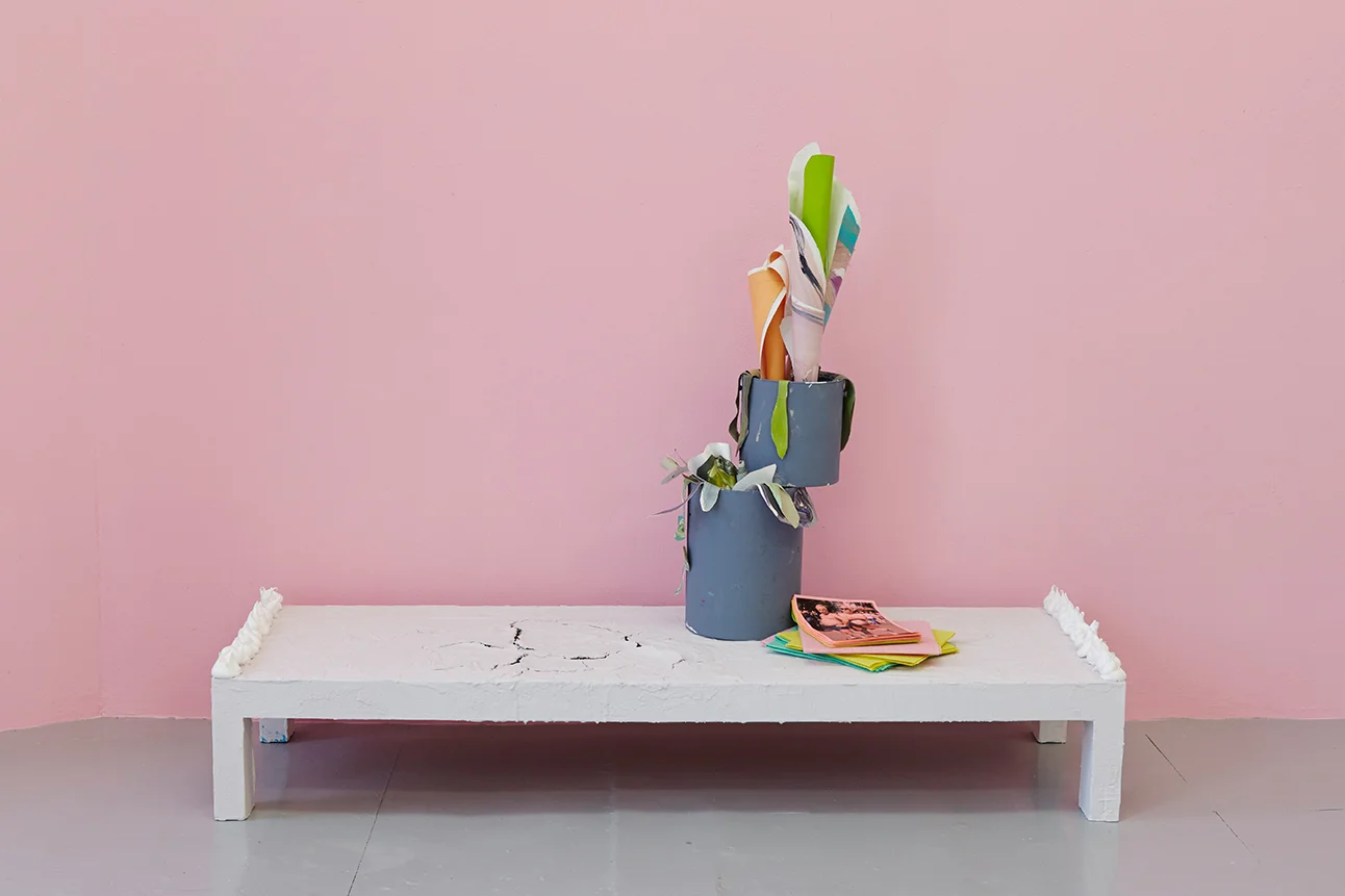 Diet Coke Break, installed at City and Guilds of London Art School, Artist in Residence 2015