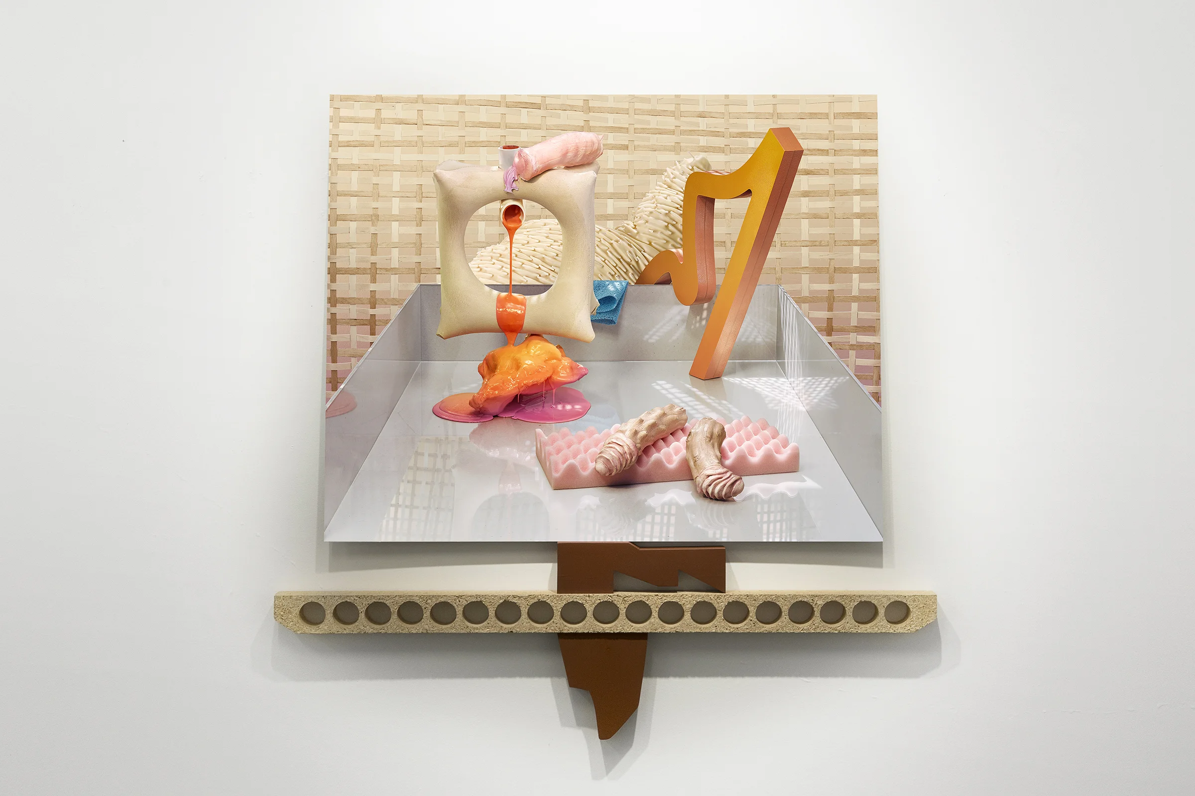 Postmodern Affair, C-type print on aluminium and wood 2014
