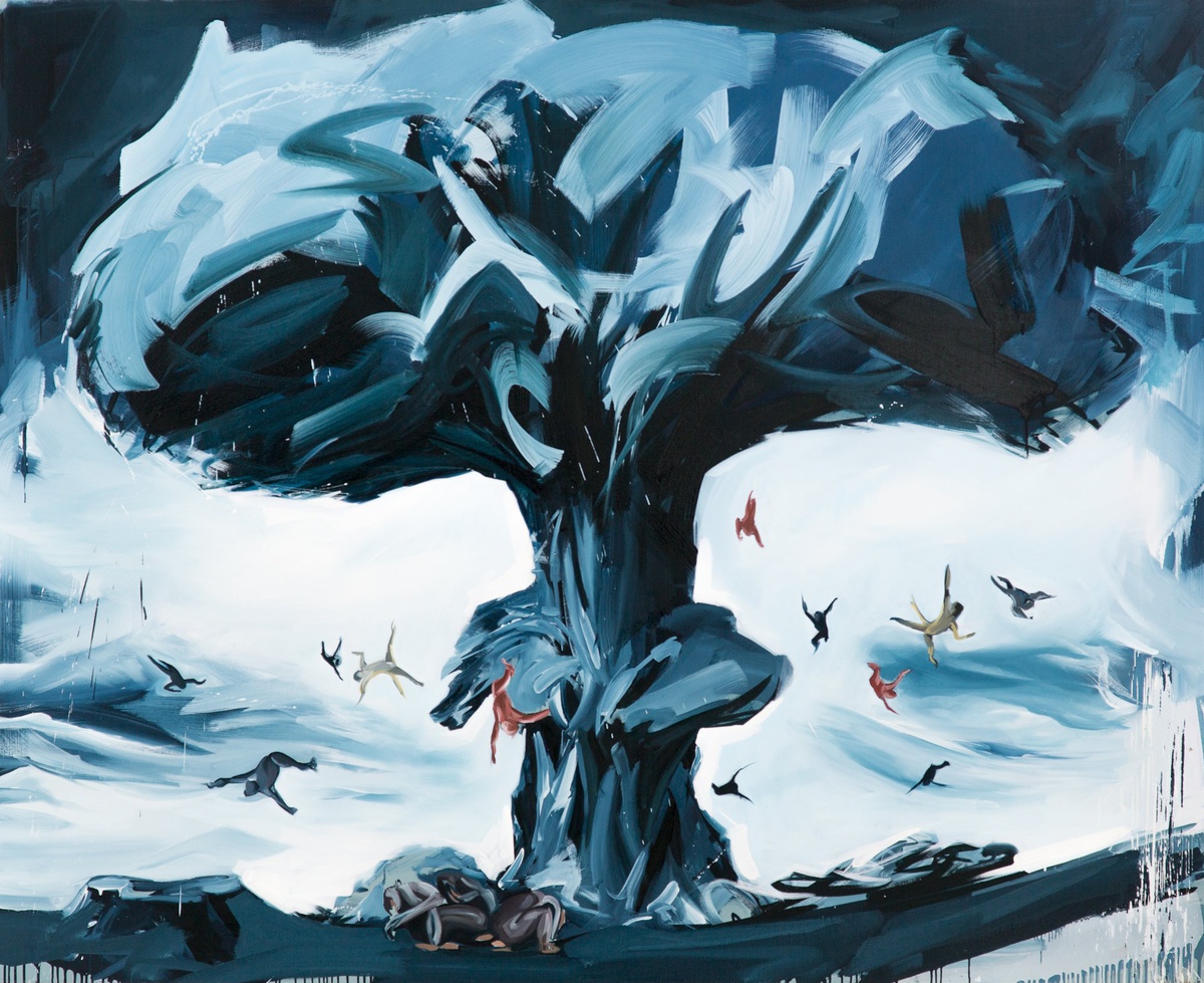 Study for Fallen Monkeys 2013