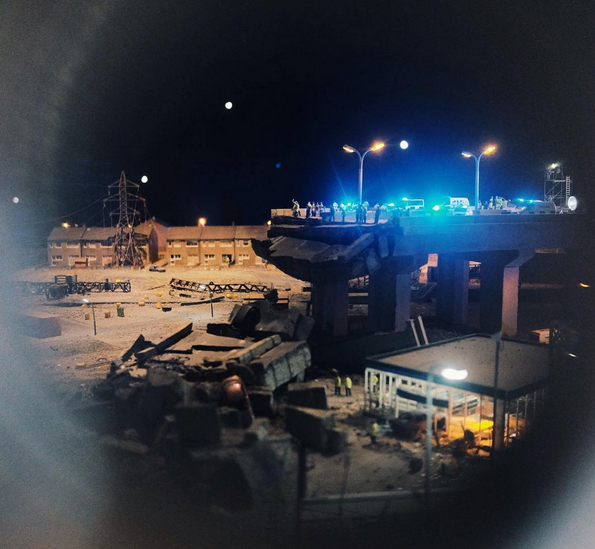 Jimmy Cauty: ADP Riot Tour, 2016 (detail)
