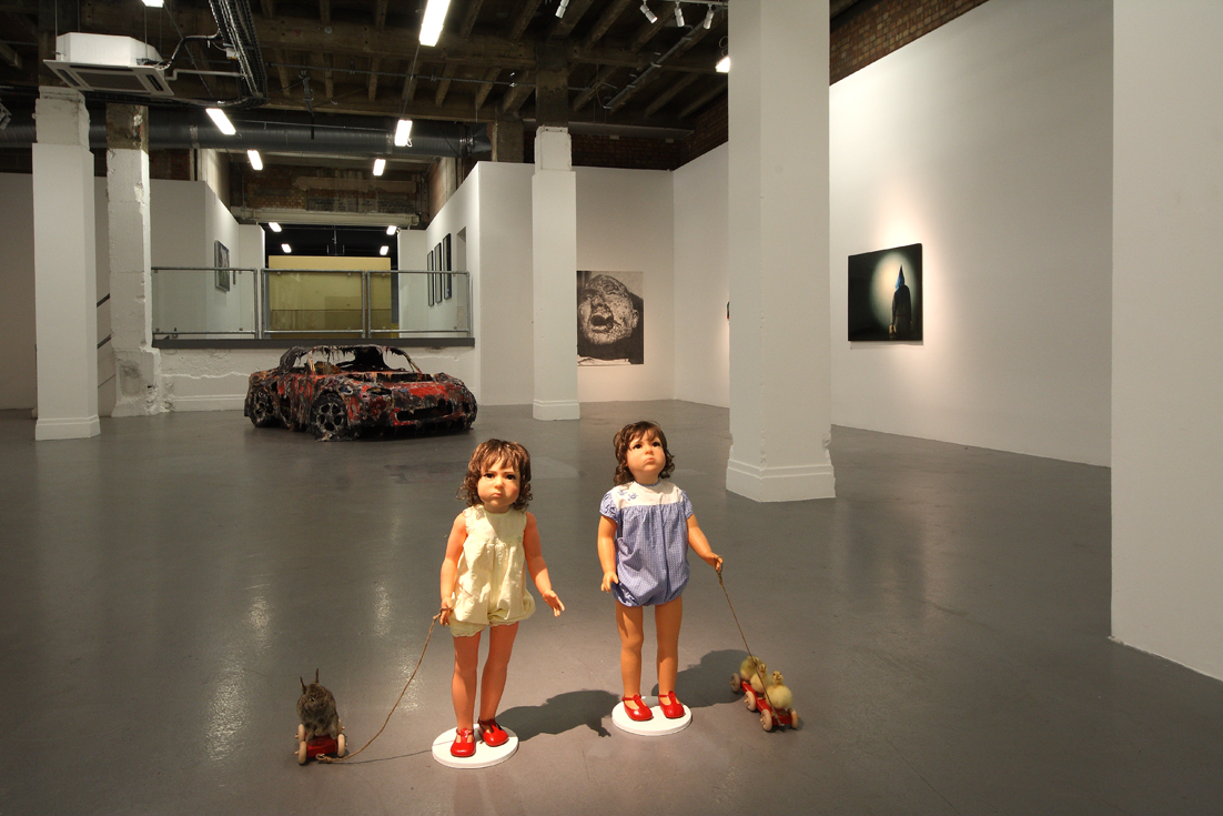 THE FUTURE CAN WAIT, curated by Zavier Ellis & Simon Rumley, Victoria House, London, 2012