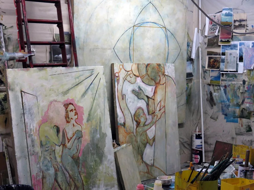 Harry Adams studio, L-13 Light Industrial Workshop, 2016