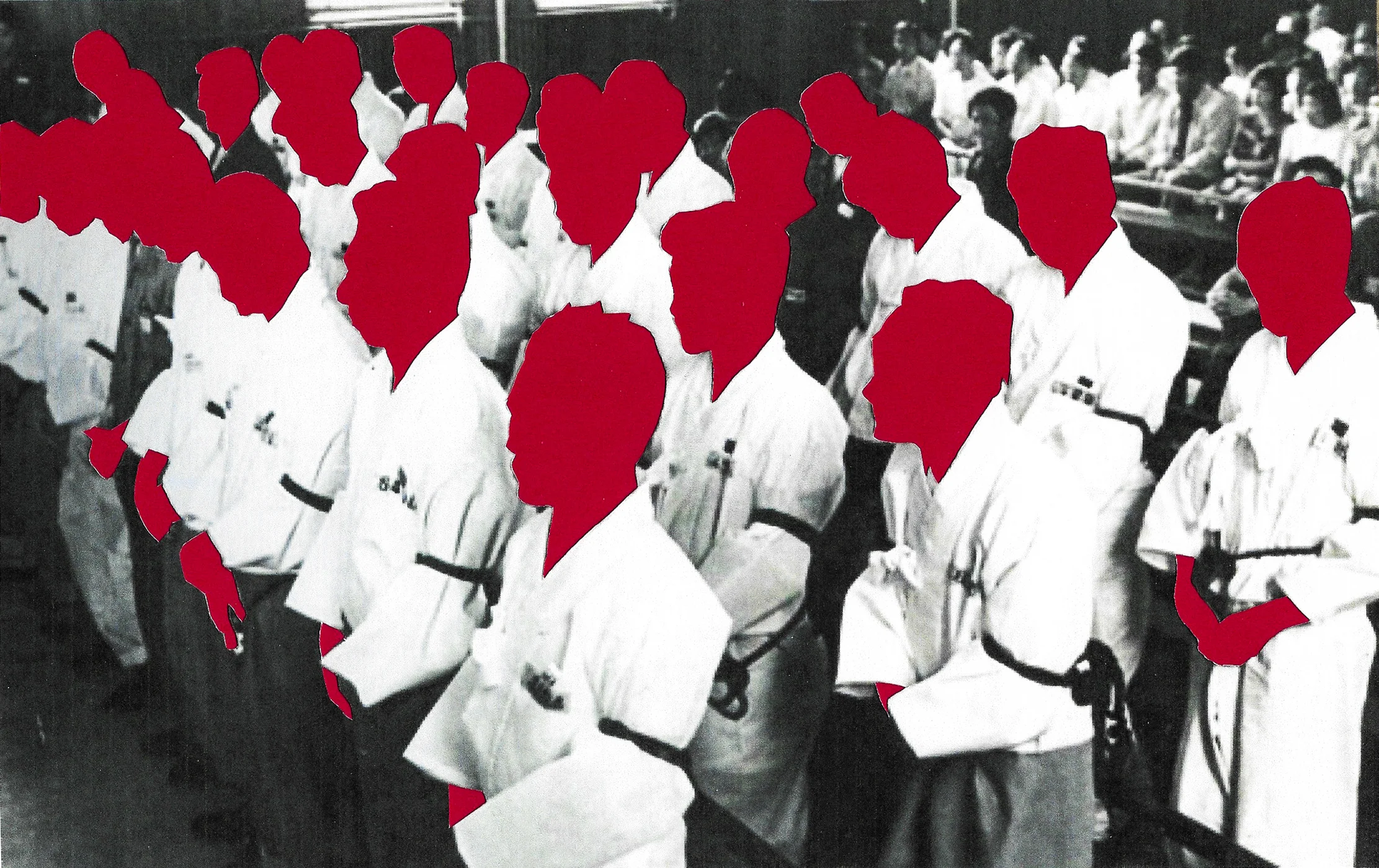 Untitled No.5, 2016, Photo decoupage and collage, 29x21cm