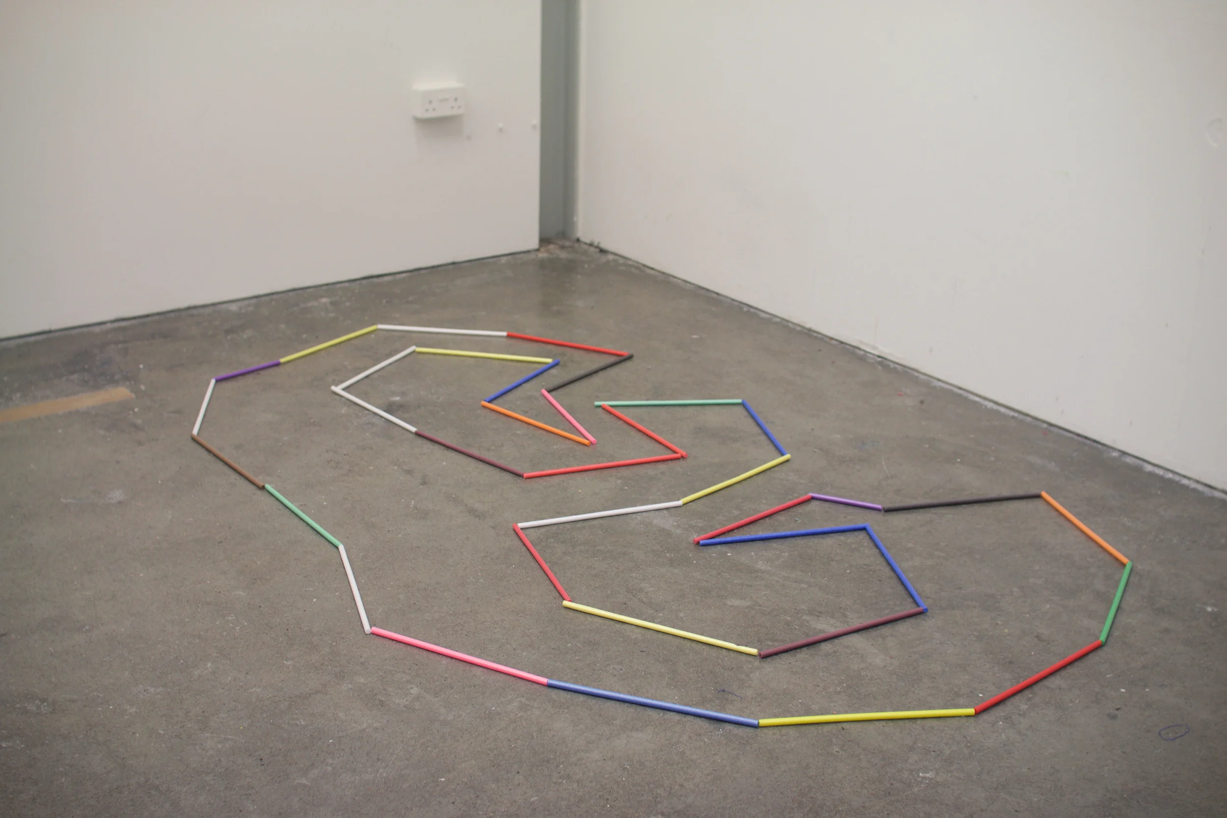 Spin A Pinwheel, mixed media installation, 2016