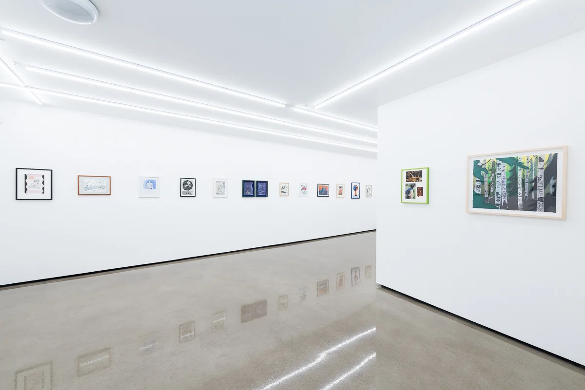 Works on Paper, BEERS London, 2016