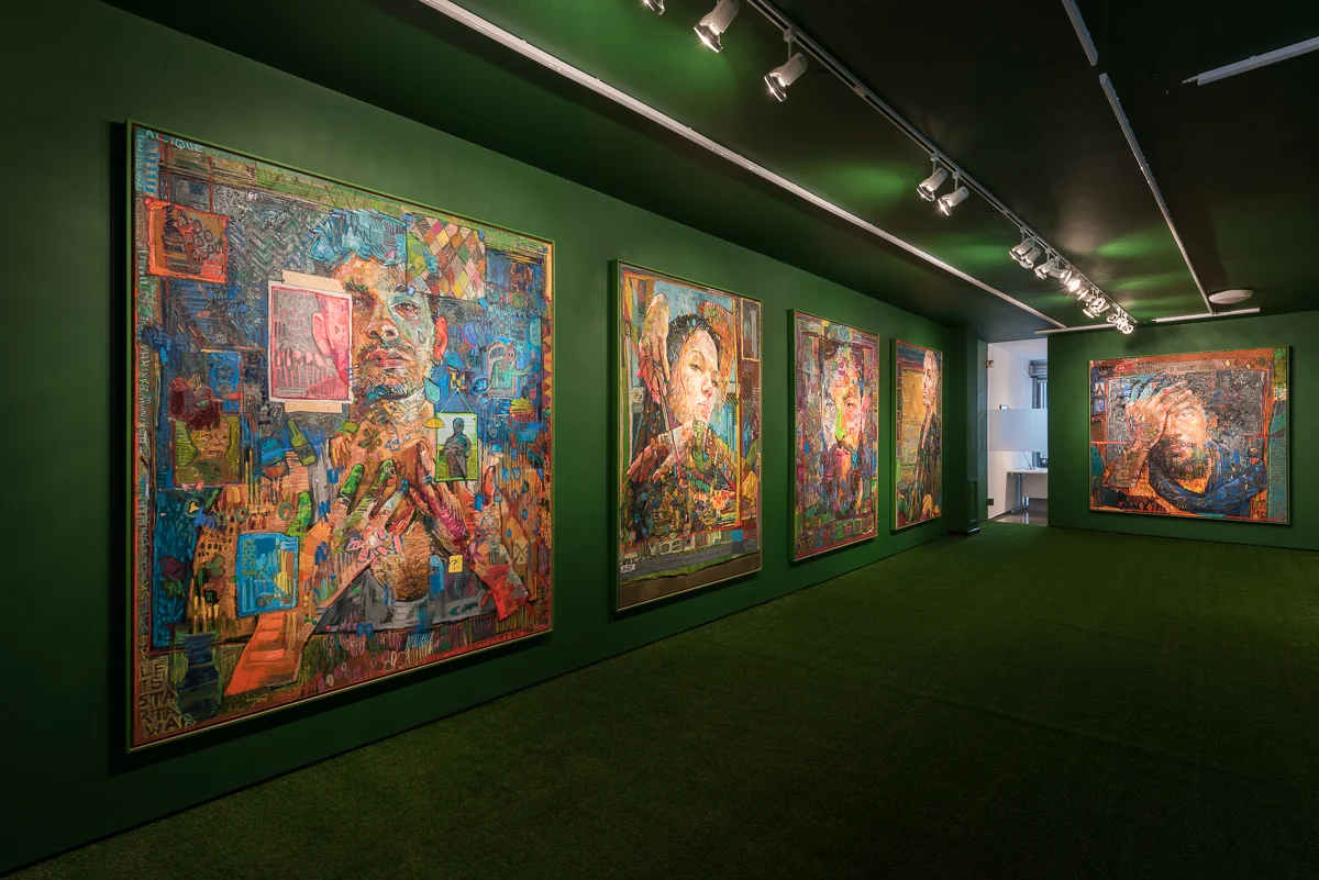 The Snake, installation shot, Beers London, 2016