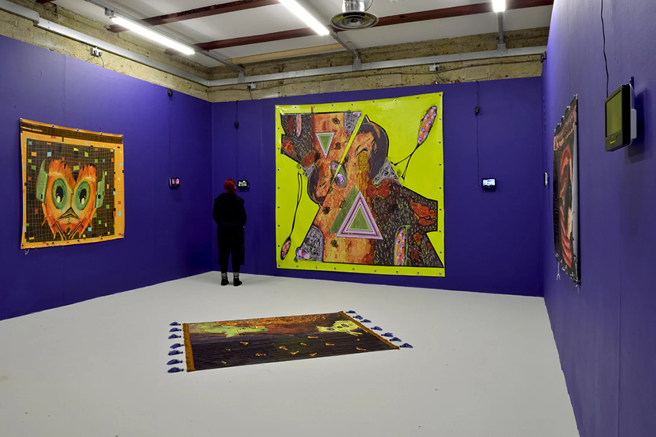 Goldsmiths MFA install, 2014