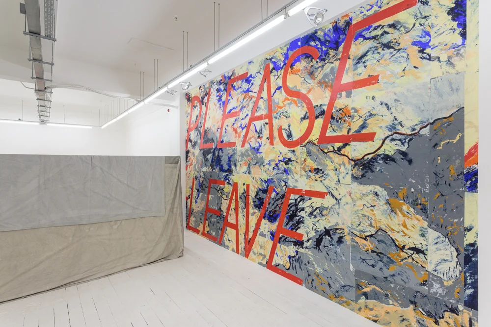 Installation views of Strike Site at Pi Artworks 13th January to 25th February 2017