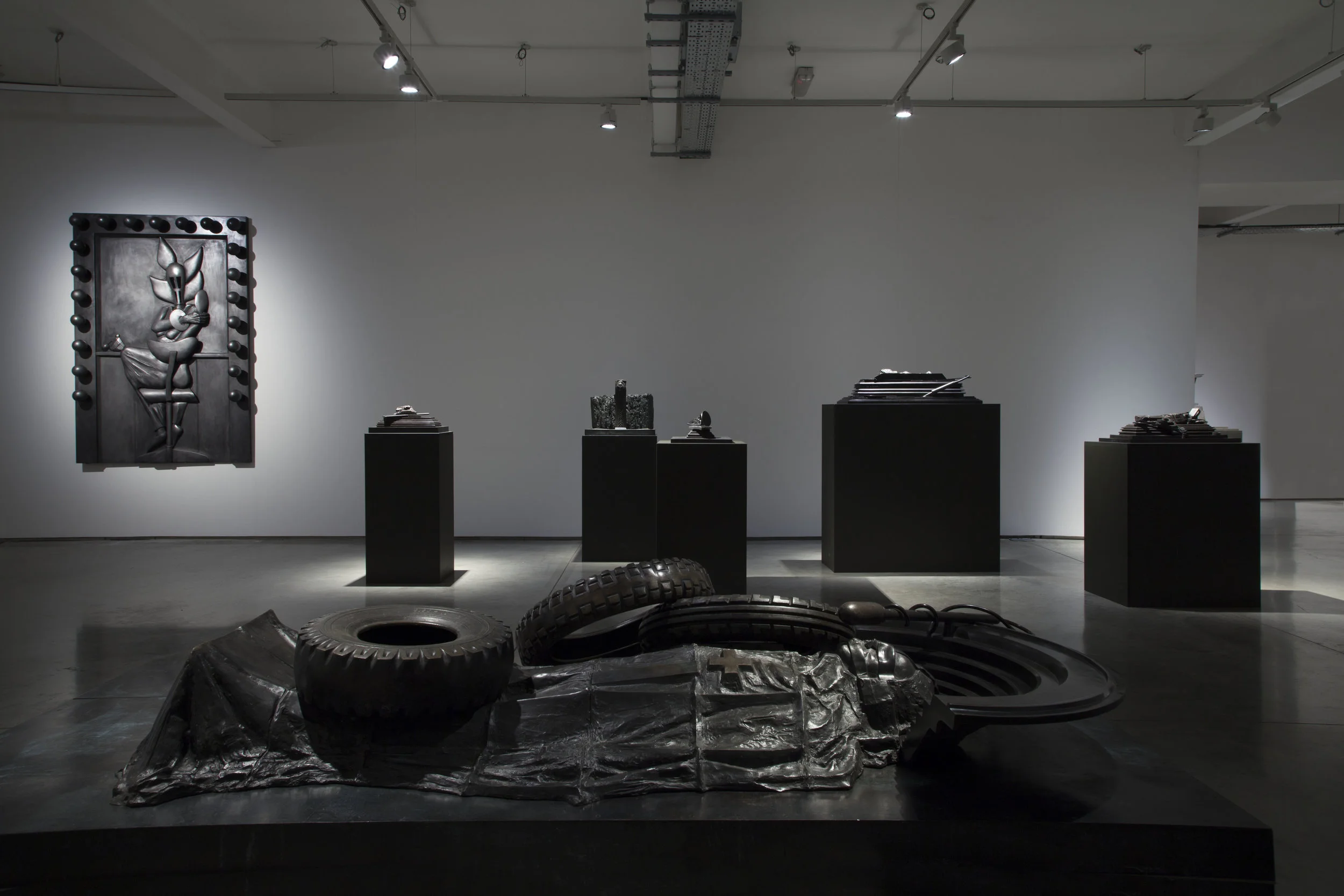 Michael Sandle, Time Transition and Dissent, Installation shot