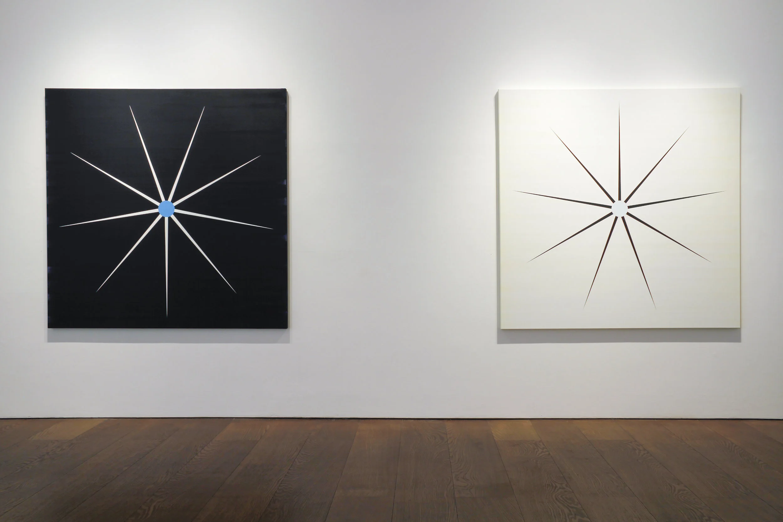 Pointstar, installation shot, Flowers Gallery