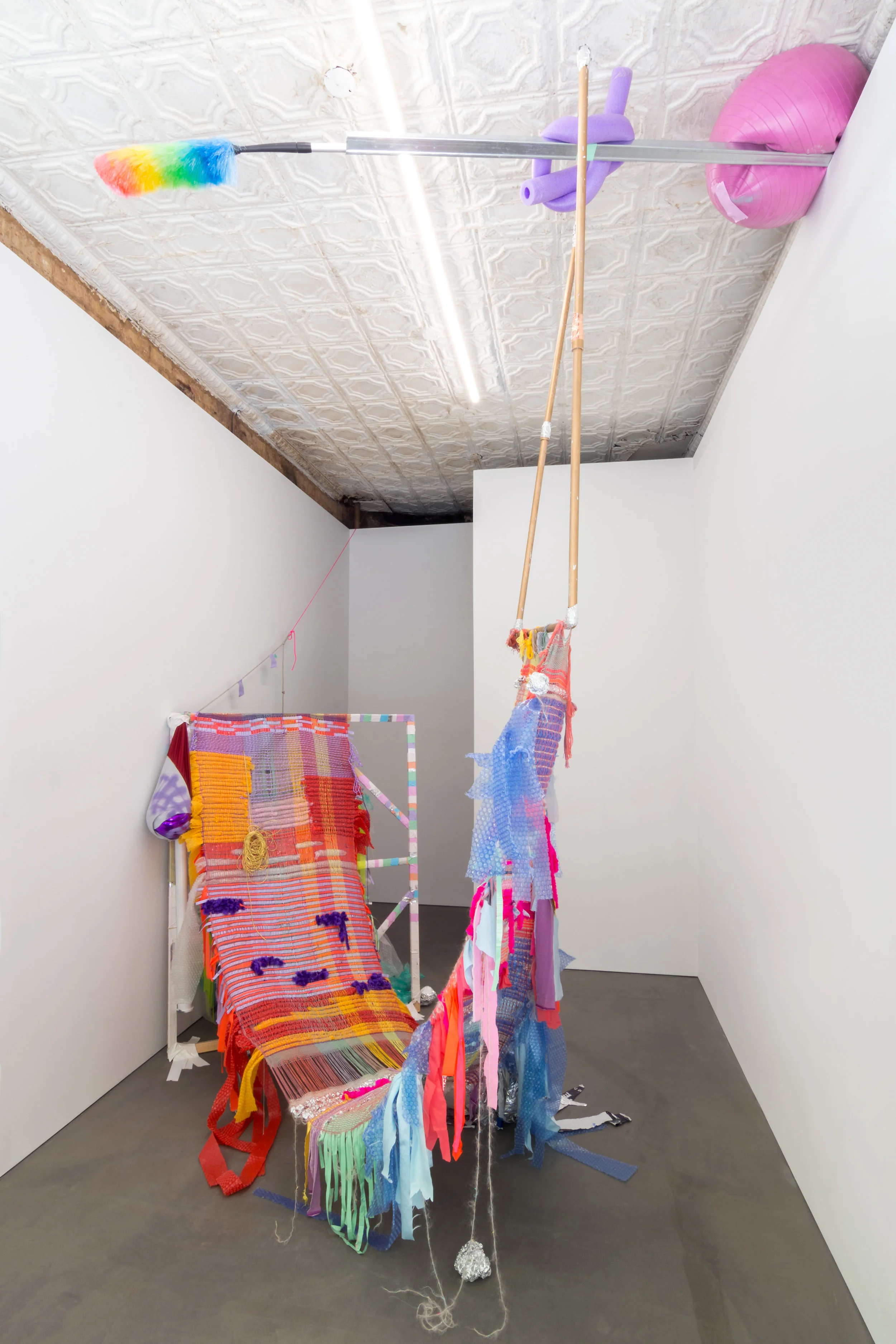 “Untitled”, 2017. Dimensions variable. Installation at M.E.N. Gallery. New York, NYPhoto credits: Nick De Pirro