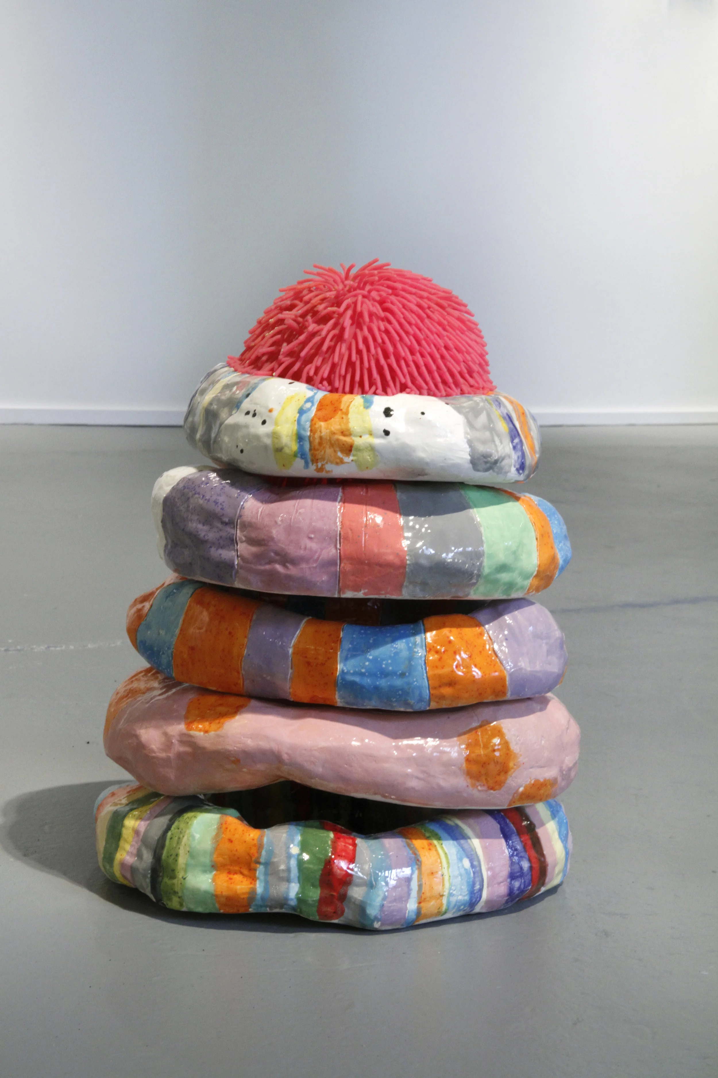 “Donut-man”, 2015. Group exhibition at Proto Gallery. Hoboken, NJ.