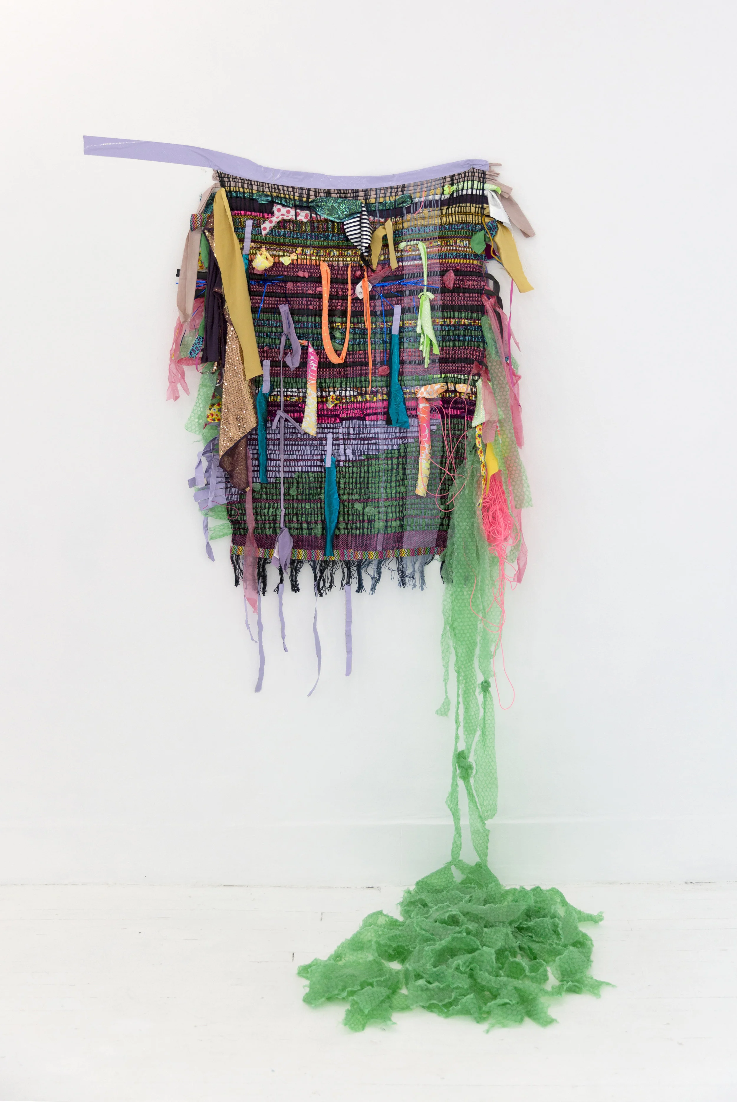 “Weave done it”, 2016. Included in group exhibition “Improbable”, at LVL3 Gallery, Chicago.