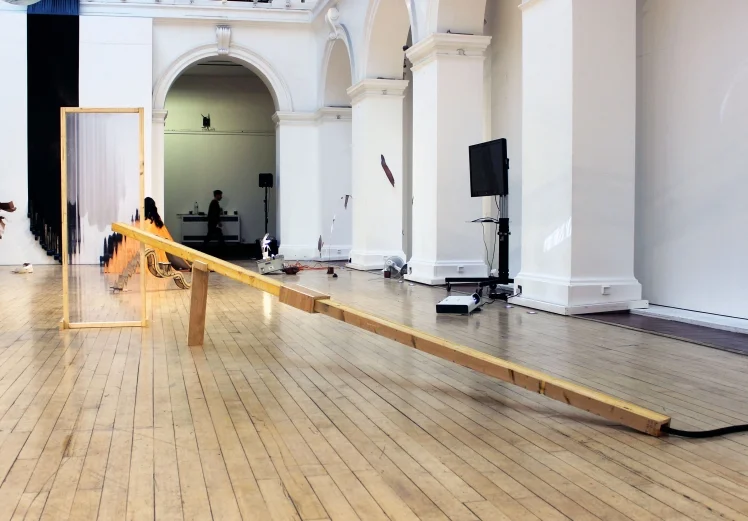 Little Hercules, installation view, Borders Borders, Edinburgh College of Art, 2017