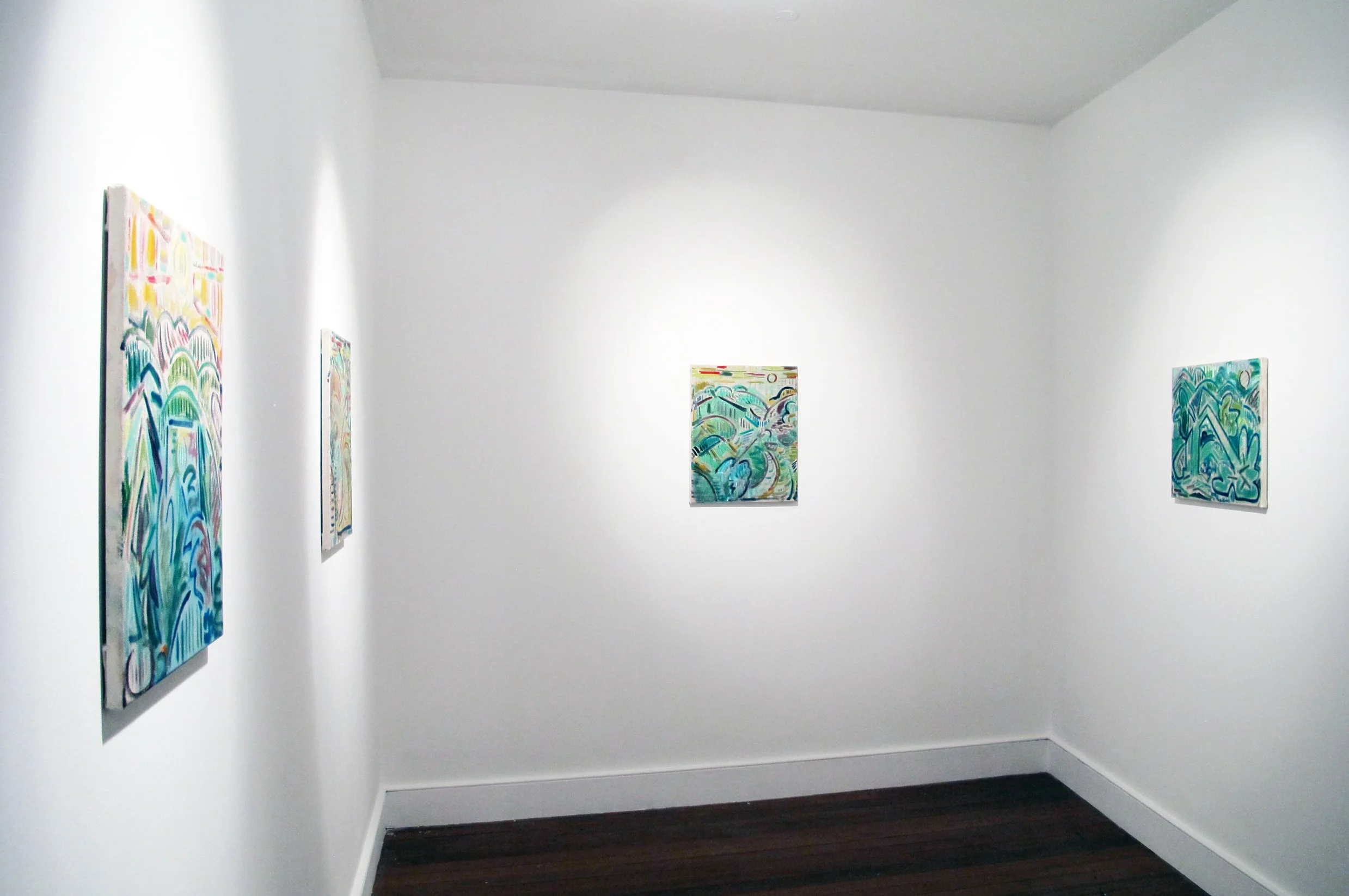 "Studio Face" install shot at CHARLIE SMITH LONDON