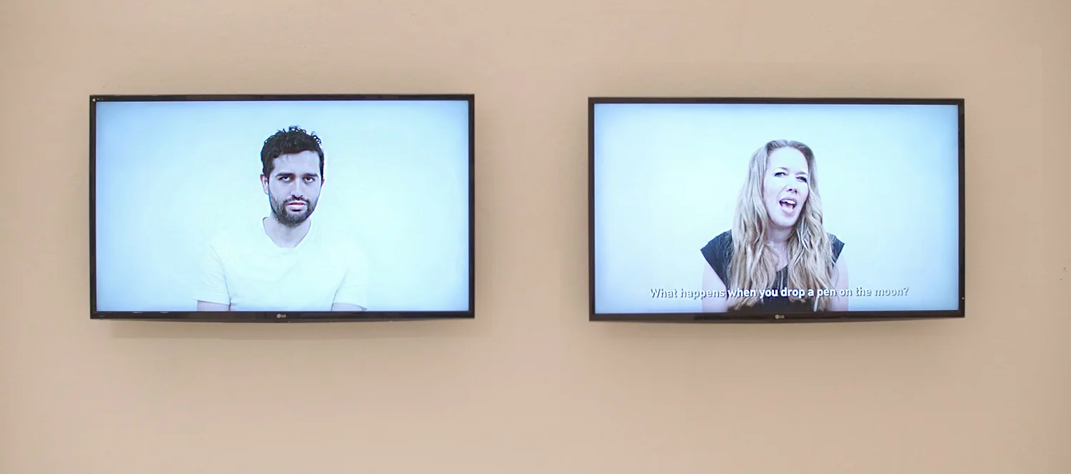Human Conversation 1 - Installation view (2018)
