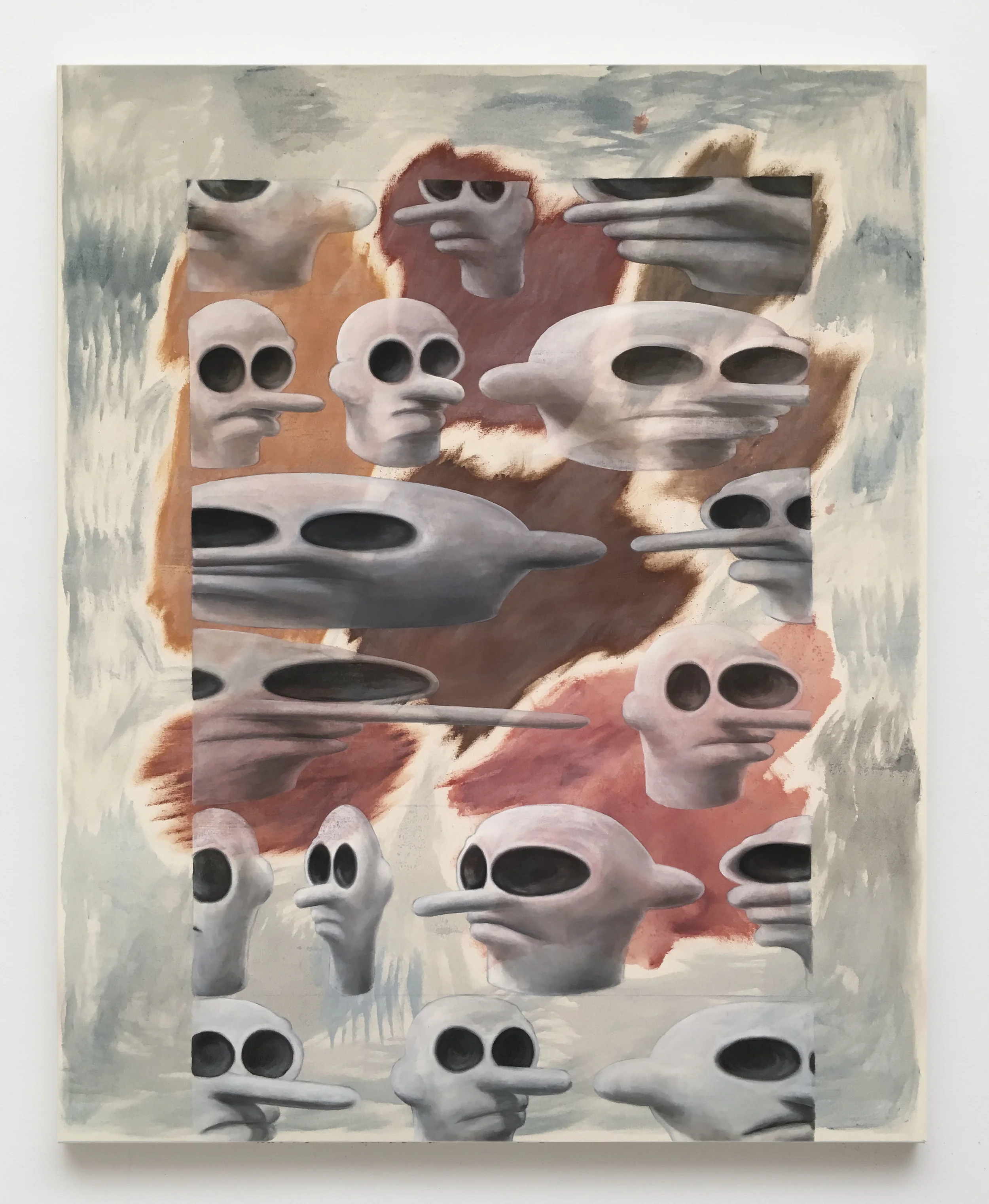 Pherenology Abstraction With Post War Abstraction, 2017