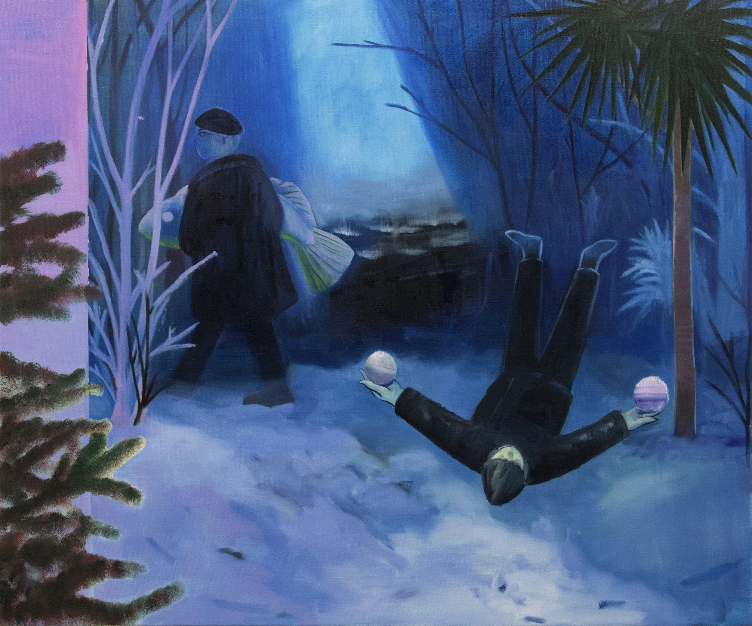 Lunchtime in Winter, 2017