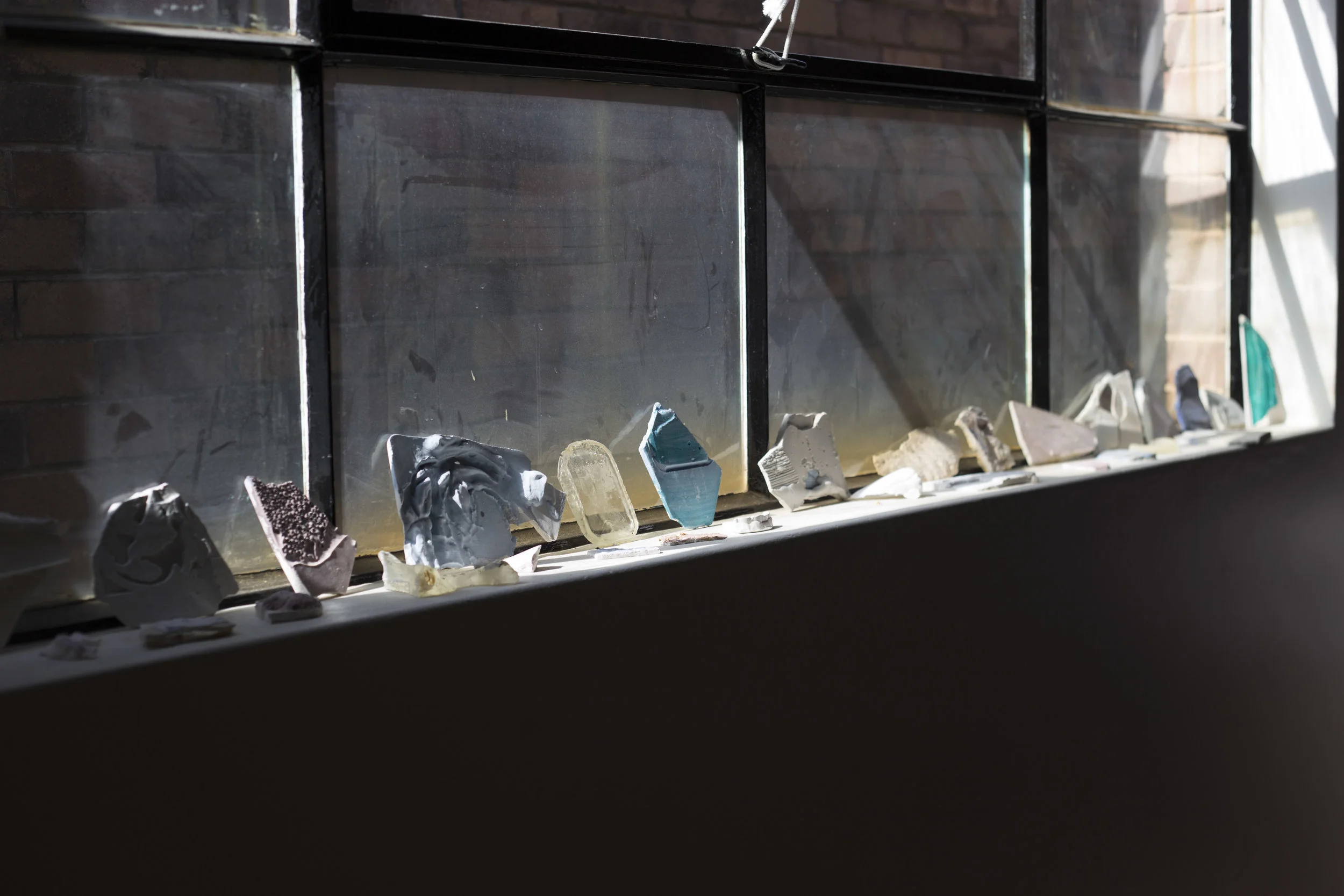 Fragments in the studio, 2019