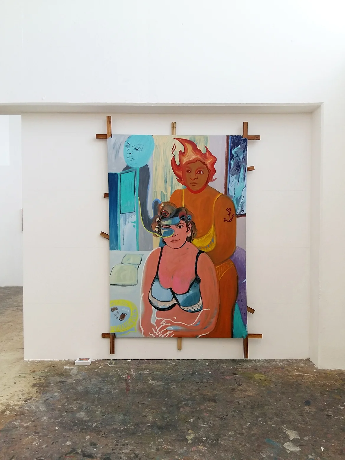Install shot, Votre Dame, Turps Gallery, 2019