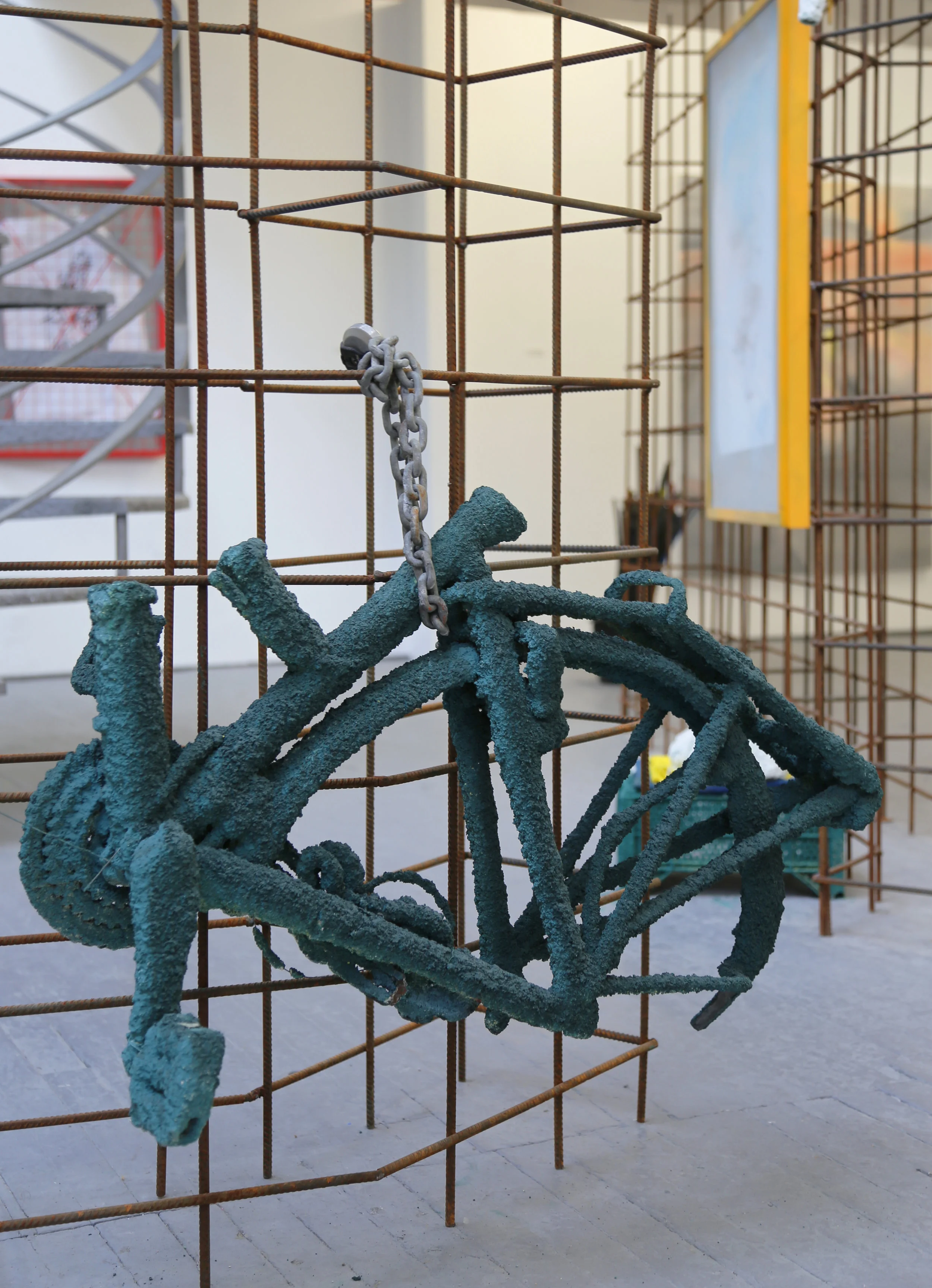 Other Side of Nothing (bike), install view, 2019