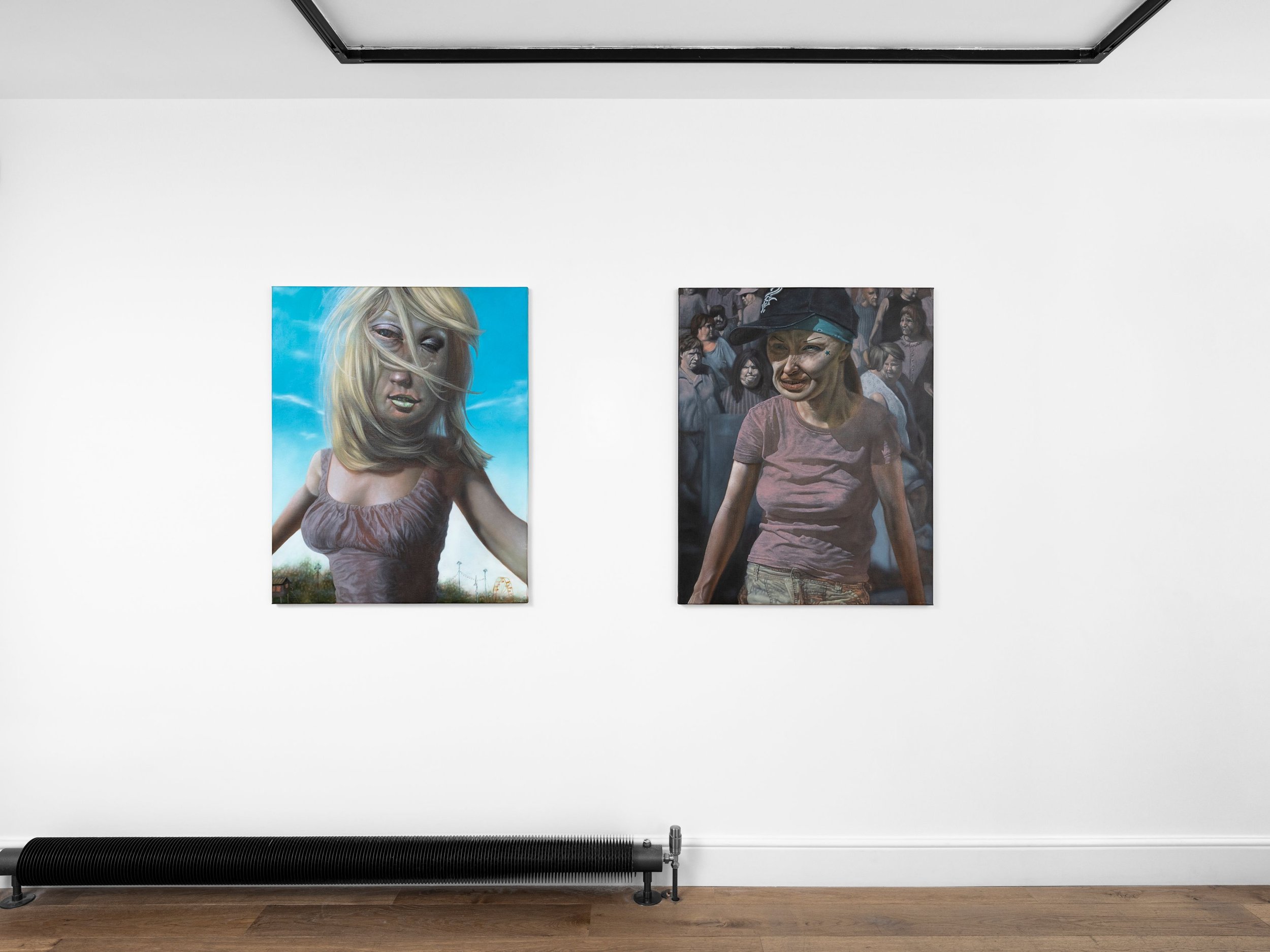  Sara Birns, Corn Maze, installation view. Matt Carey-Williams, 2026. 