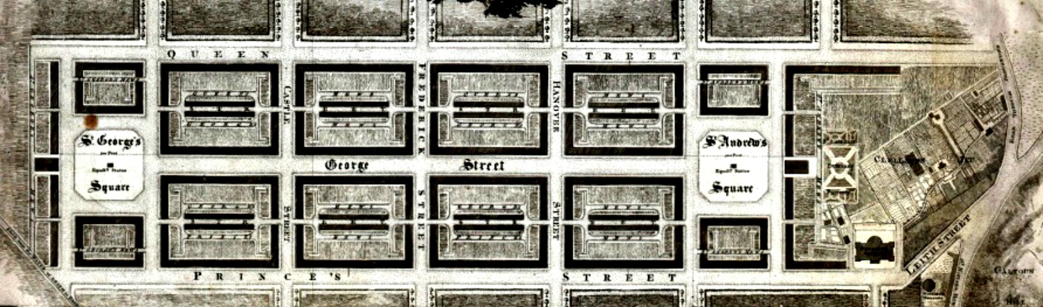 Here’s a cropped version of James Craig’s plan. He was playing it safe. There’s nothing innovative here. But the arrangement works and the shape survives today.