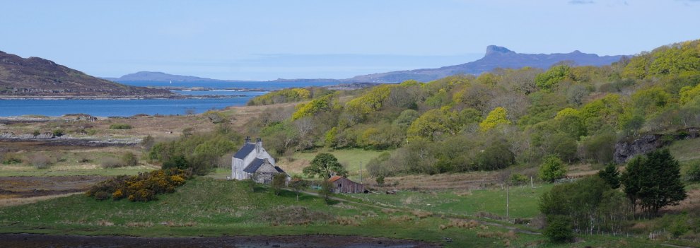Sgurr of Eigg, from near Arisaig