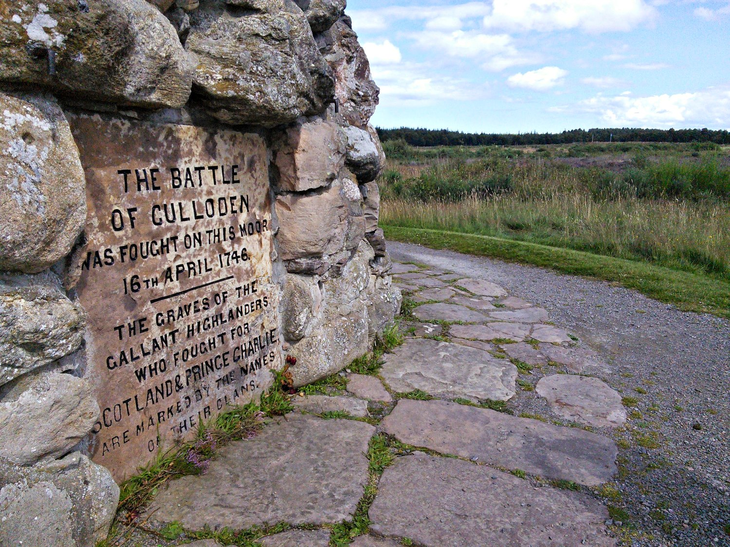 Culloden Battlefield has plenty of atmosphere. A great visit