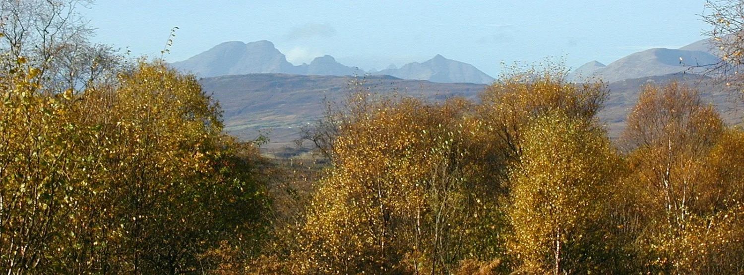 Cuillin Hills of Skye, from near Kinloch