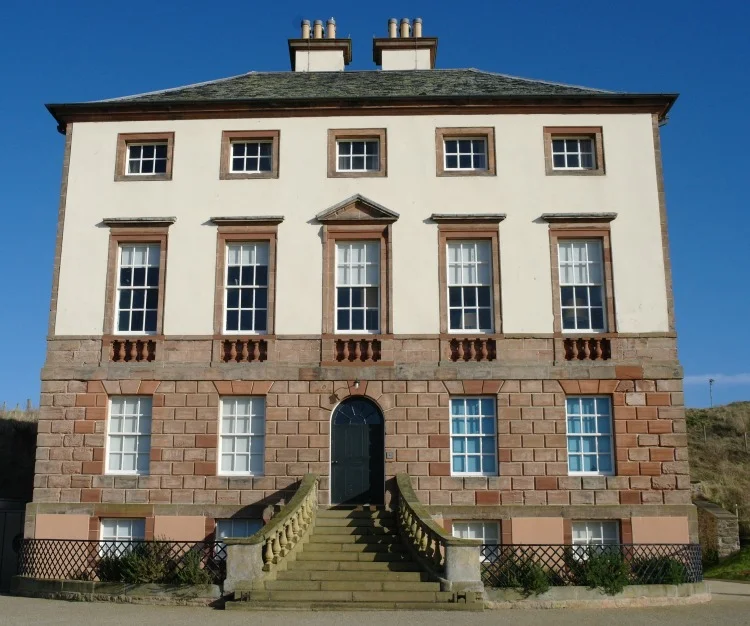 Gunsgreen House, the 'Smuggler's Palace' in Eyemouth