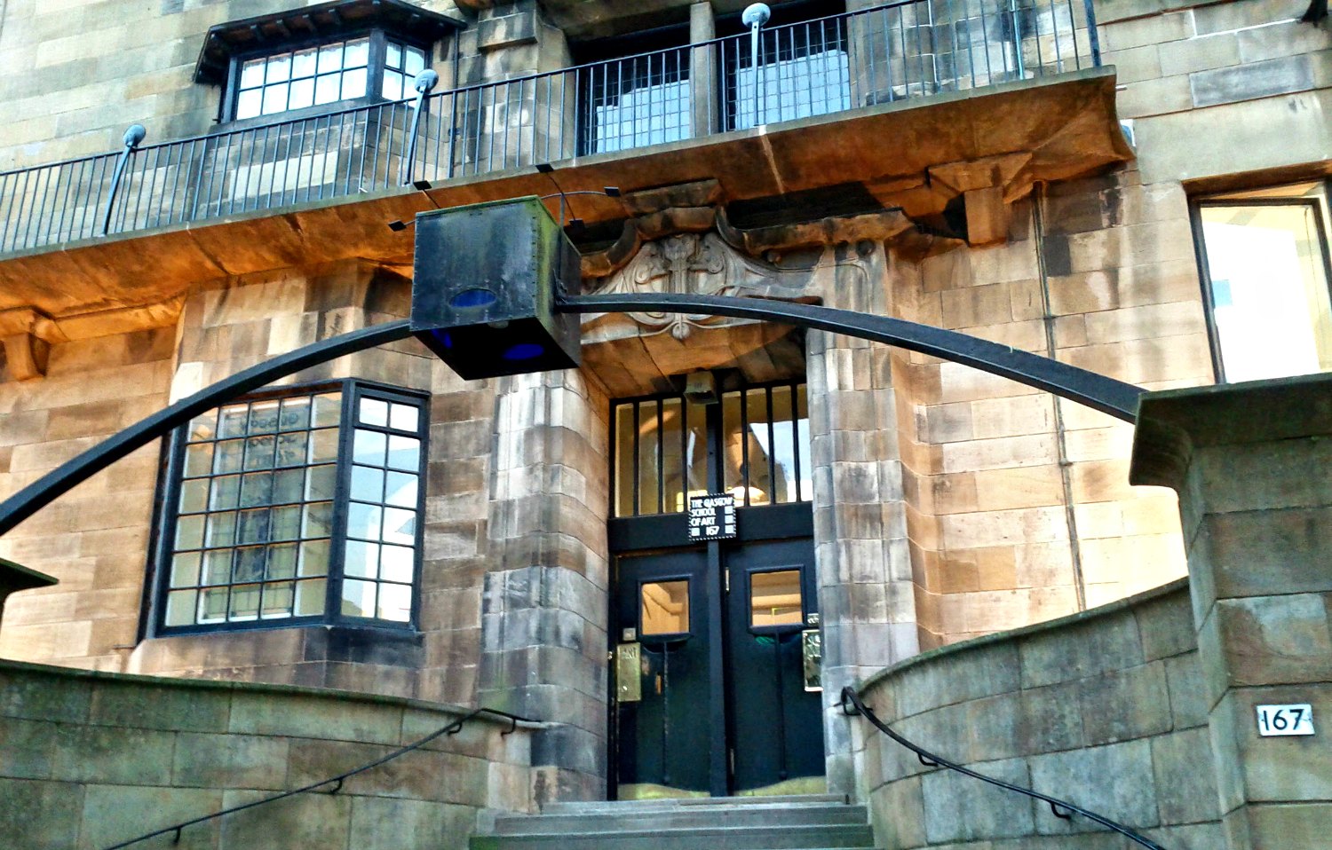 Glasgow School of Art - before it was destroyed.