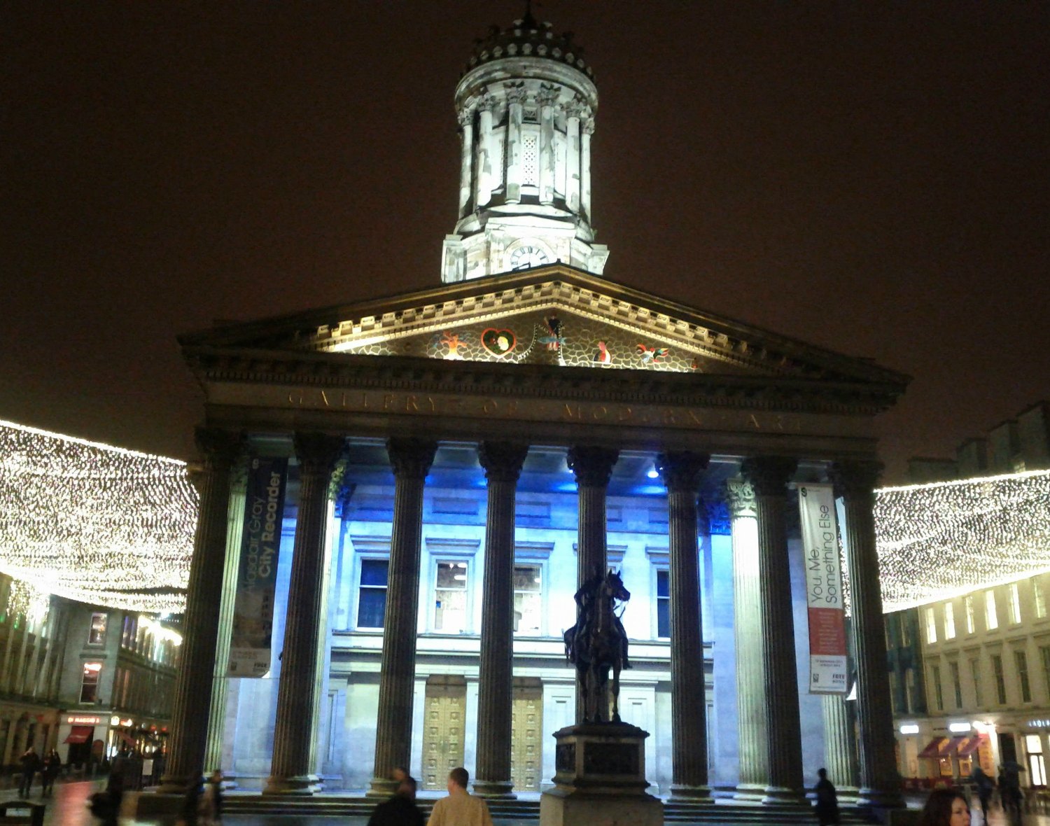 Glasgow's Gallery of Modern Art or GOMA.