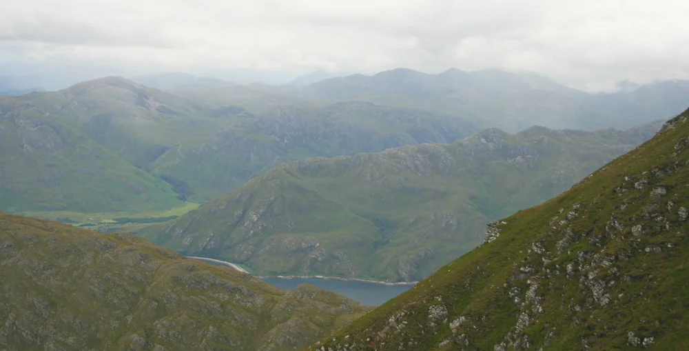 On the slopes of Ladhar Bhein, on the edge of the Rough Bounds of Knoydart