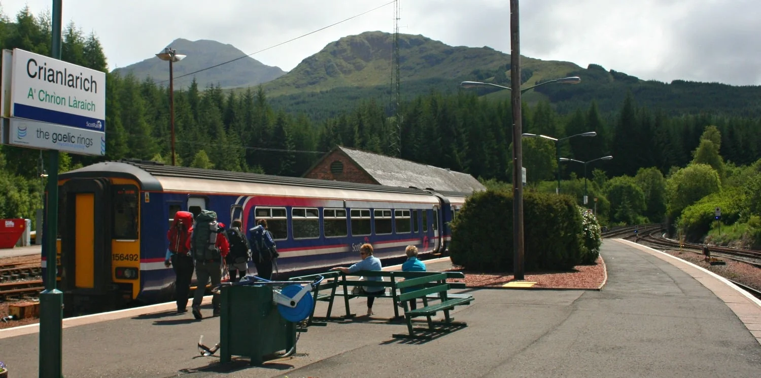 Crianlarich Station, looking south