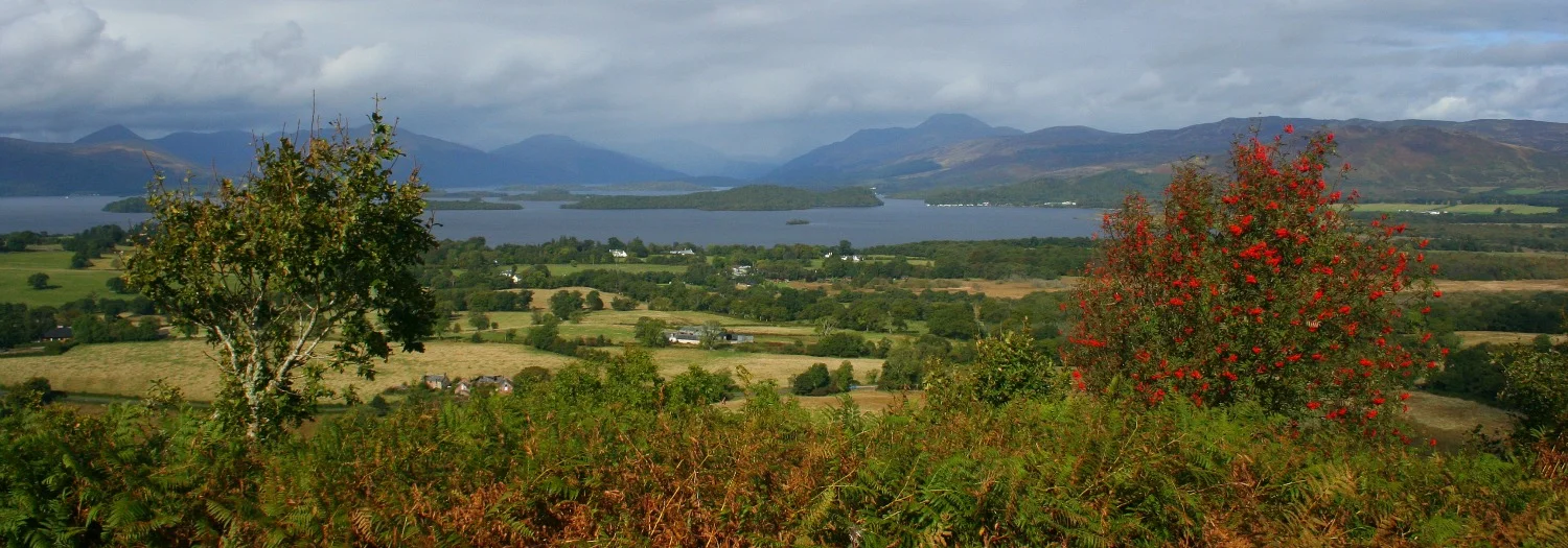 Loch Lomond from Duncryne Hill.
