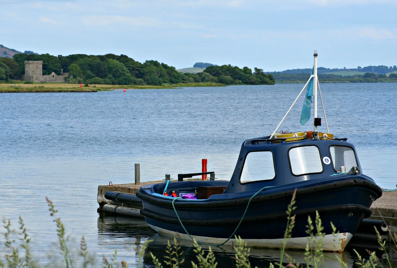 Loch Leven Castle, island fortress associated with Mary, Queen of Scots
