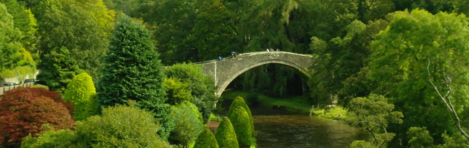 The Brig o Doon, Alloway, where Tam escaped the witches in the ‘Tam o’ Shanter' poem.