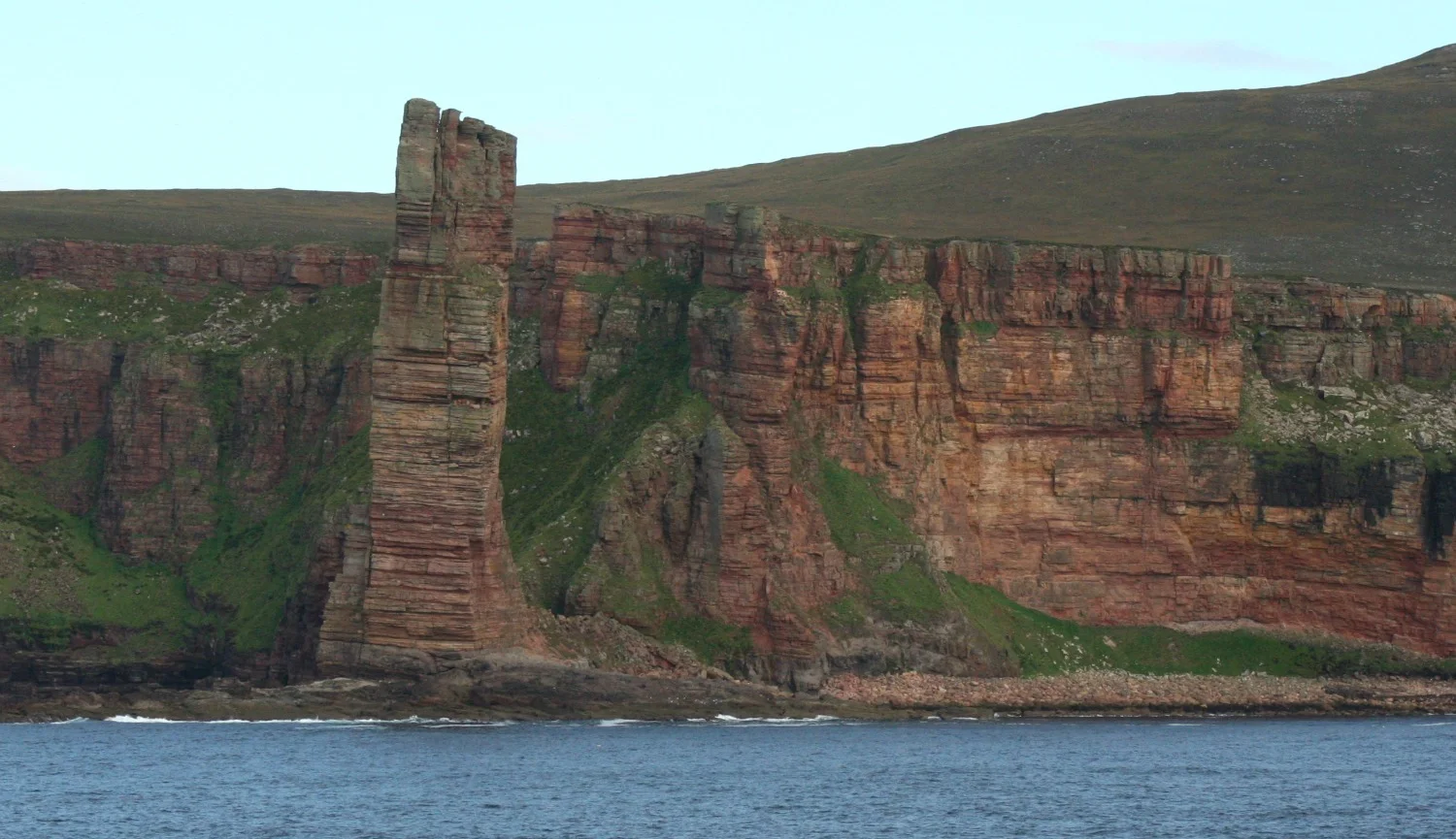 Old Man of Hoy, pictured from the ferry.
