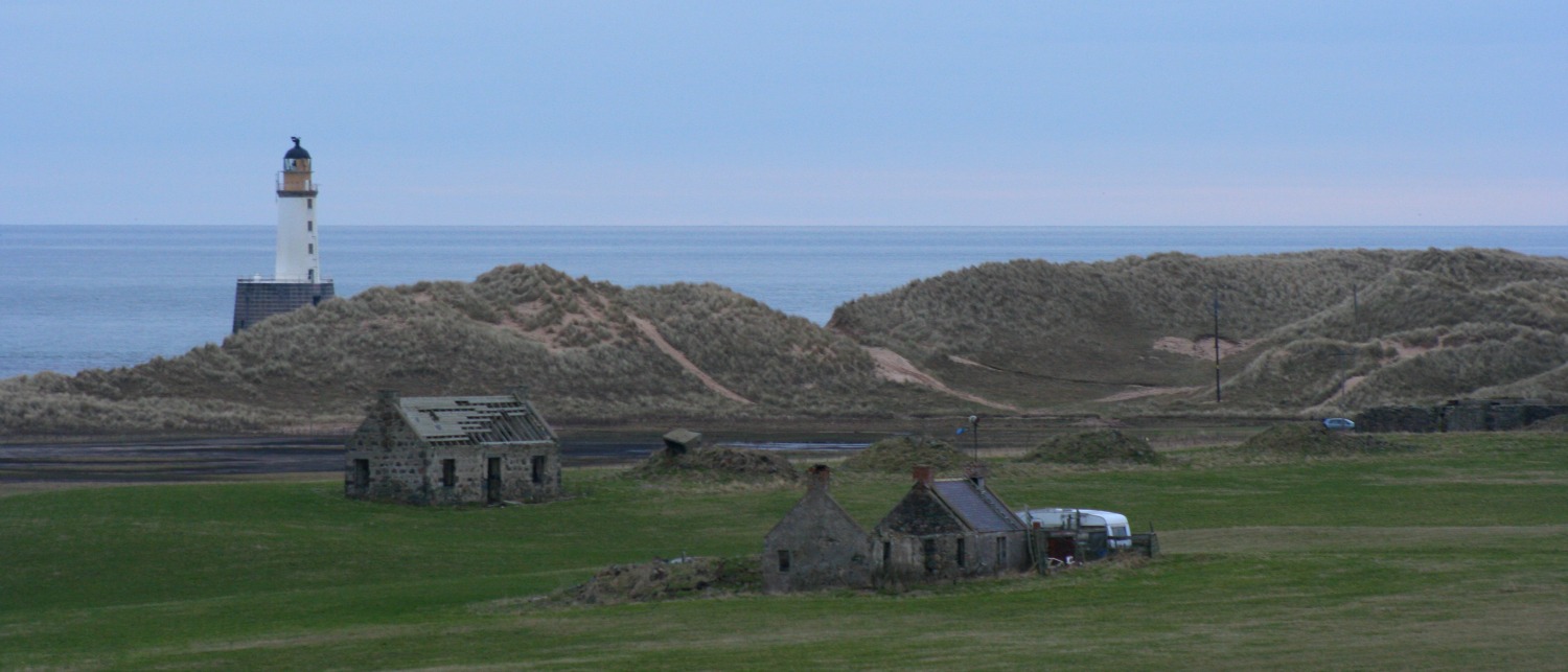 The old Seatown of Rattray or 'Botany' (cf Botany Bay - its nickname because it was so remote!)